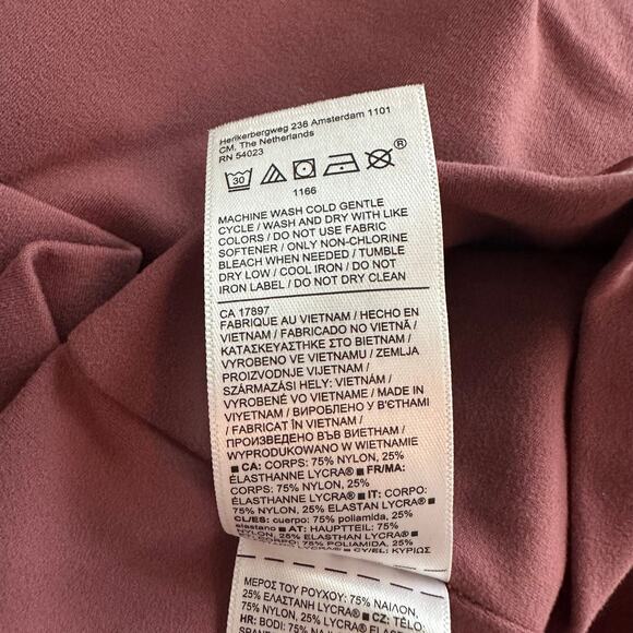 Athleta mauve pink Salutation cargo jogger pants size 1X - Picture 8 of 11